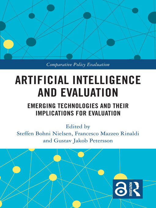 Title details for Artificial Intelligence and Evaluation by Steffen Bohni Nielsen - Available